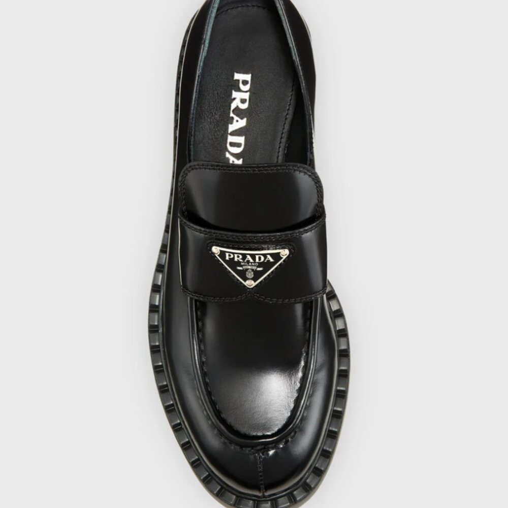 Prada Logo Loafer